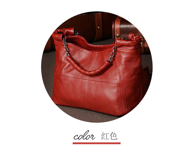 Cow Leather Saddle Bag For Women Mini Tote Luxury Daily - Smarsty