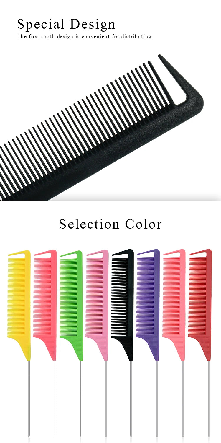 Pro Pointed Tail Comb for Precise Hair Styling - Smarsty