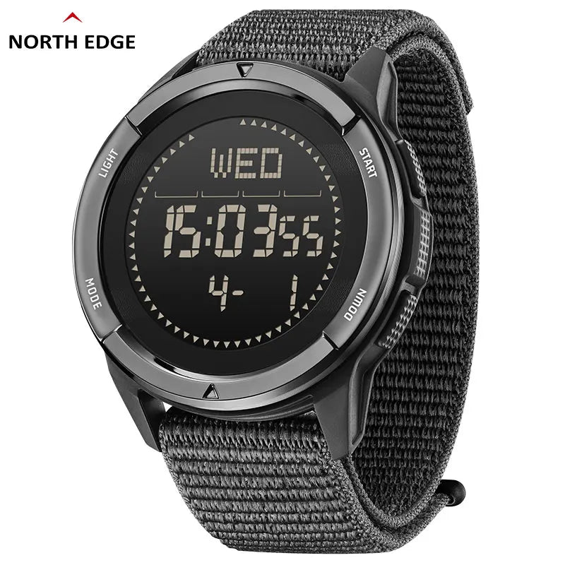 North Edge Alps Men's Waterproof Digital Sports Watch - Smarsty