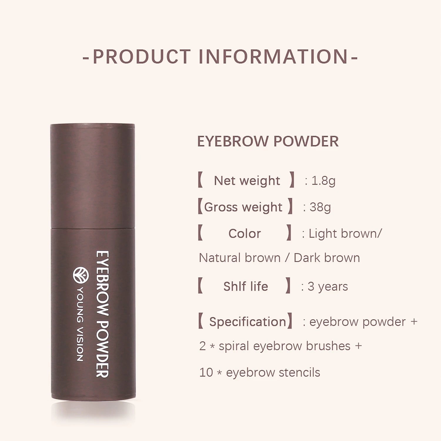 Eyebrow Stamp Stencil Kit for Long-Lasting Waterproof Makeup - Smarsty