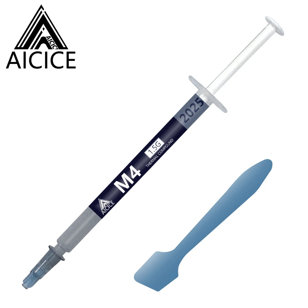 M4 Thermal Paste Processor 4g 11.8W/M-k For CPU GPU Printer HeatSink Cooling Cooler Thermal Grease Compound Silicone - Smarsty