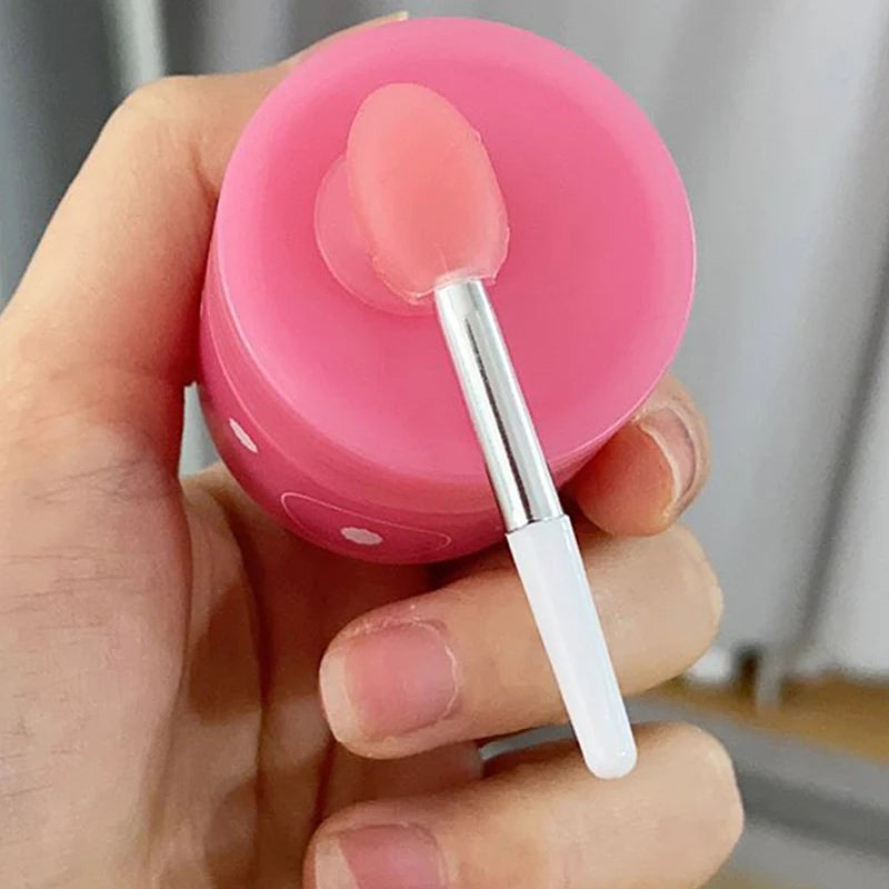 Silicone Lip Balm Brush with Dust Cover Storage - Smarsty