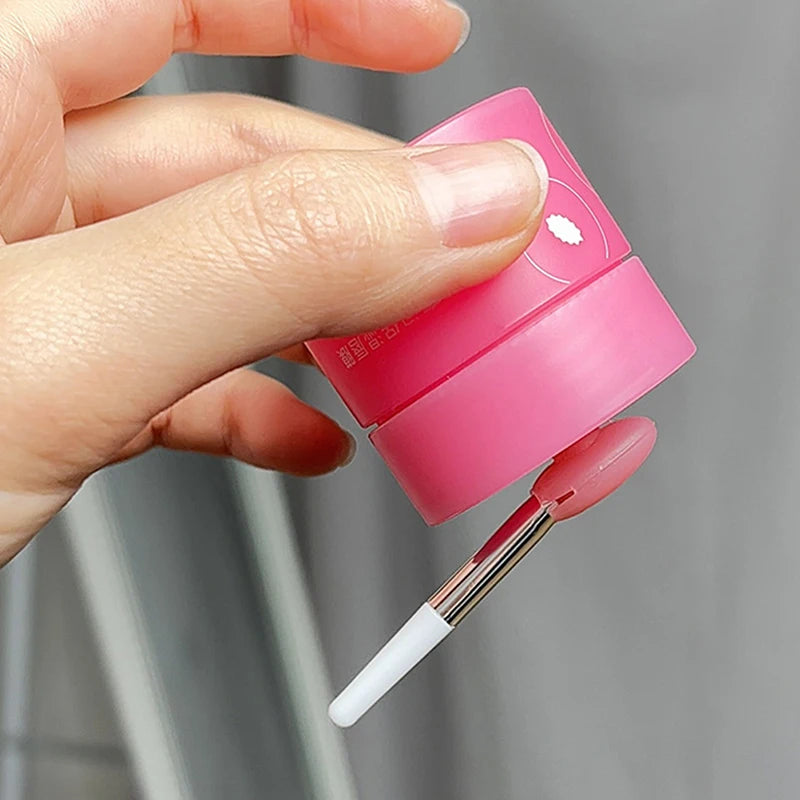 Silicone Lip Balm Brush with Dust Cover Storage - Smarsty