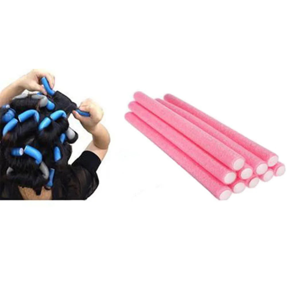 Colorful Sponge Curling Sticks for Gentle Hair Curls - Smarsty