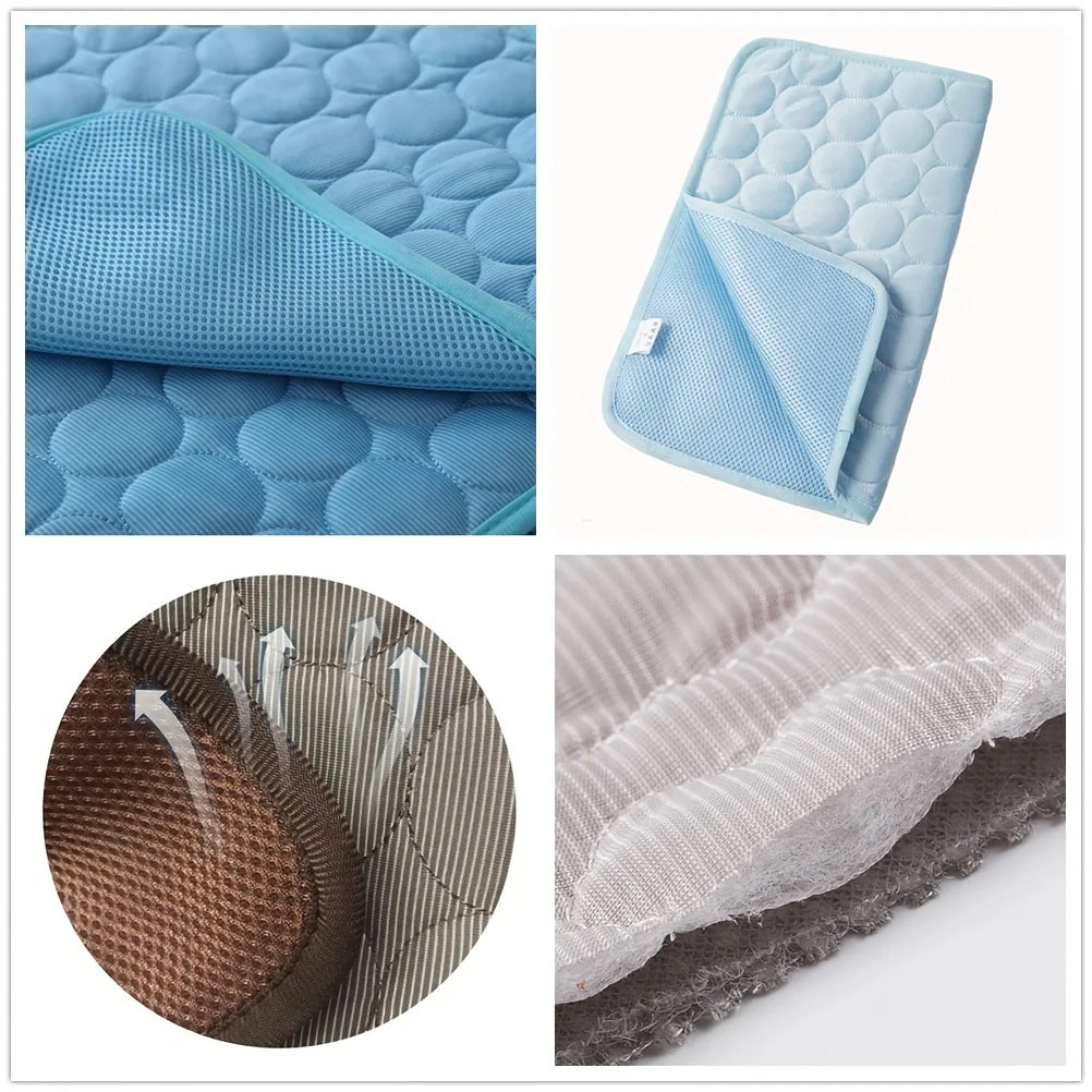 Extra Large Dog Cooling Mat for Summer Comfort - Smarsty