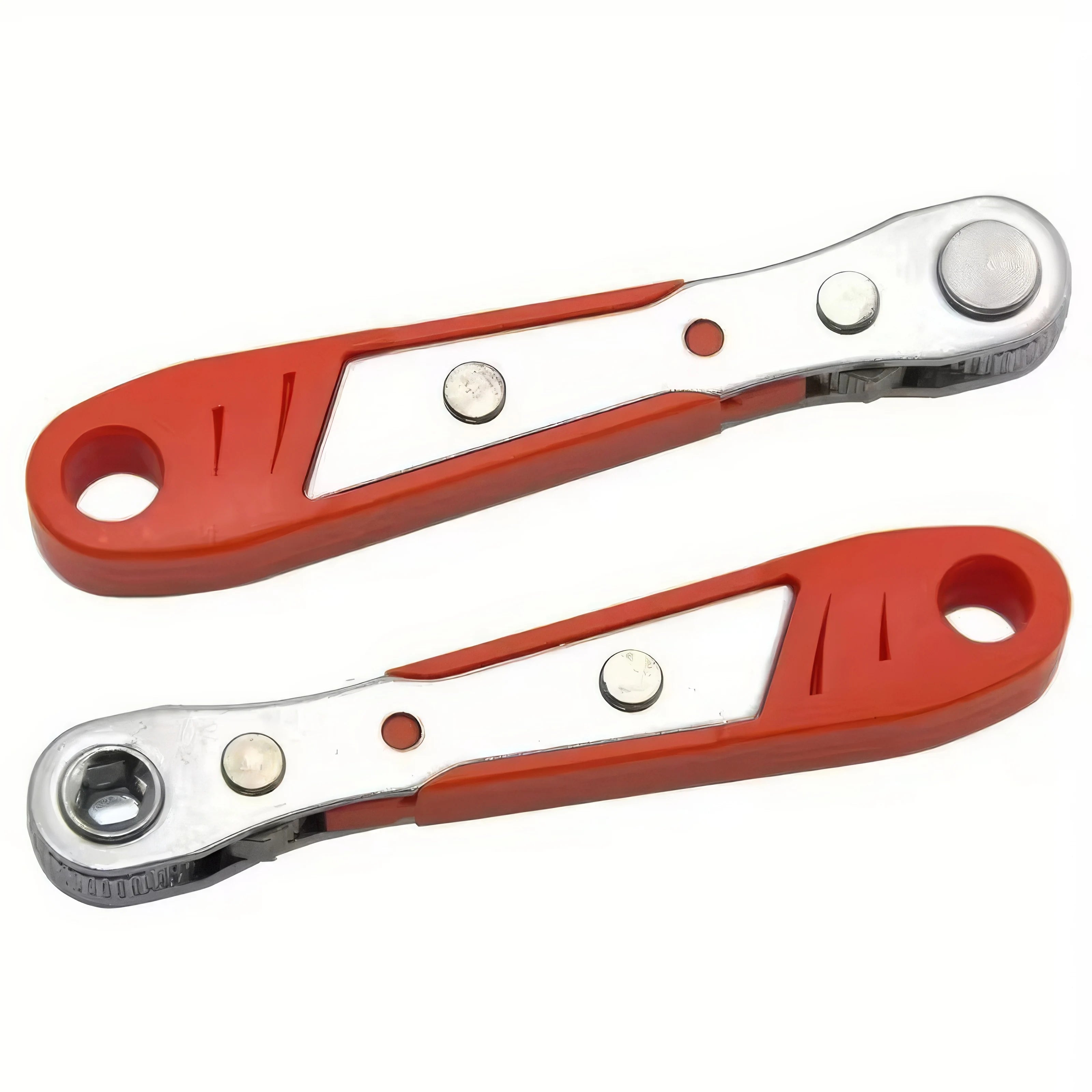 1 Set of Red Multifunctional Screwdriver, Anti Slip Handle, Multifunctional Tool, Suitable for Daily Home Maintenance