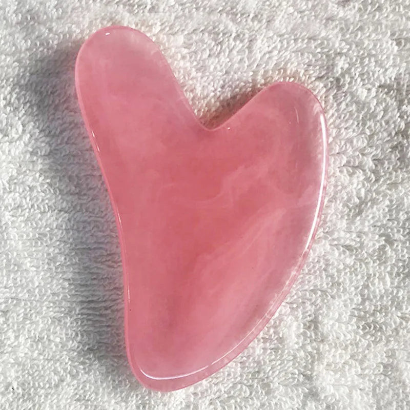Rose Pink Gua Sha Massage Board for Face Lift - Smarsty