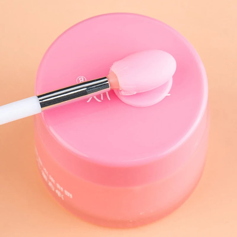 Silicone Lip Balm Brush with Dust Cover Storage - Smarsty