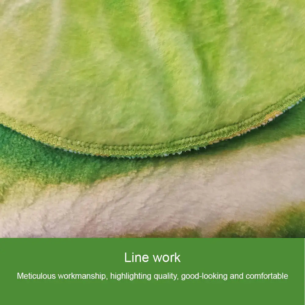 Double-Sided Flannel Sofa Blanket for Cozy Comfort - Smarsty