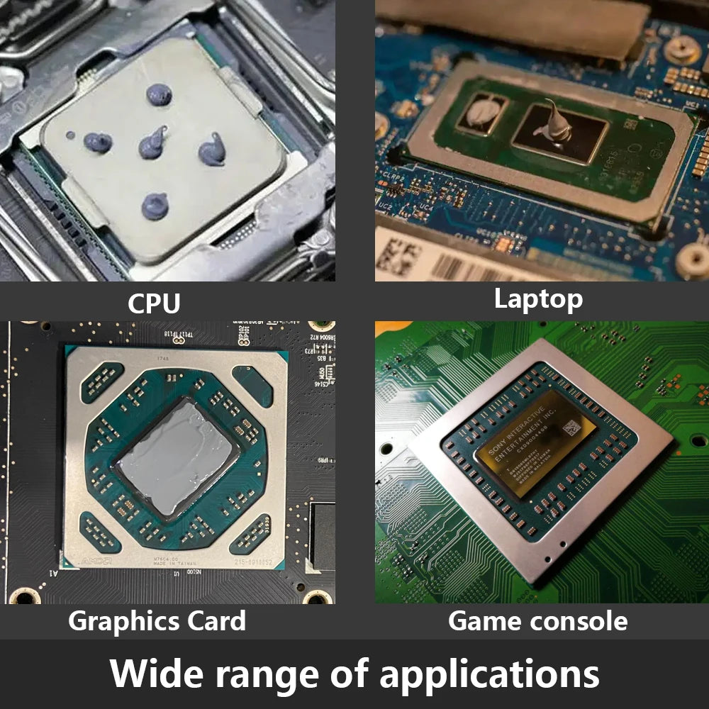 M4 Thermal Paste Processor 4g 11.8W/M-k For CPU GPU Printer HeatSink Cooling Cooler Thermal Grease Compound Silicone - Smarsty