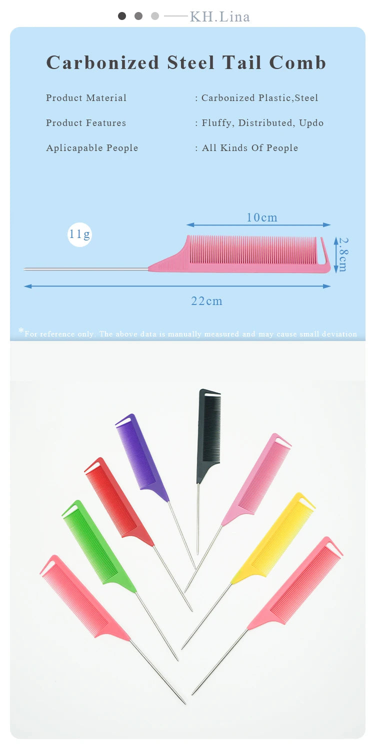 Pro Pointed Tail Comb for Precise Hair Styling - Smarsty