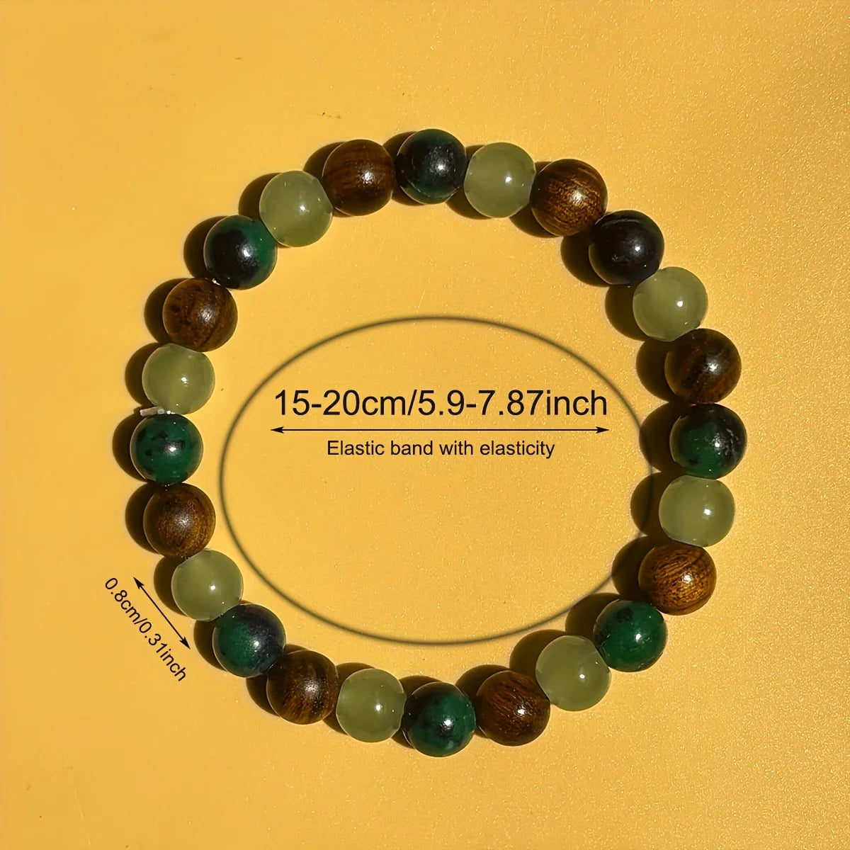Handmade Wealth and Prosperity Bracelet Natural Stone - Smarsty