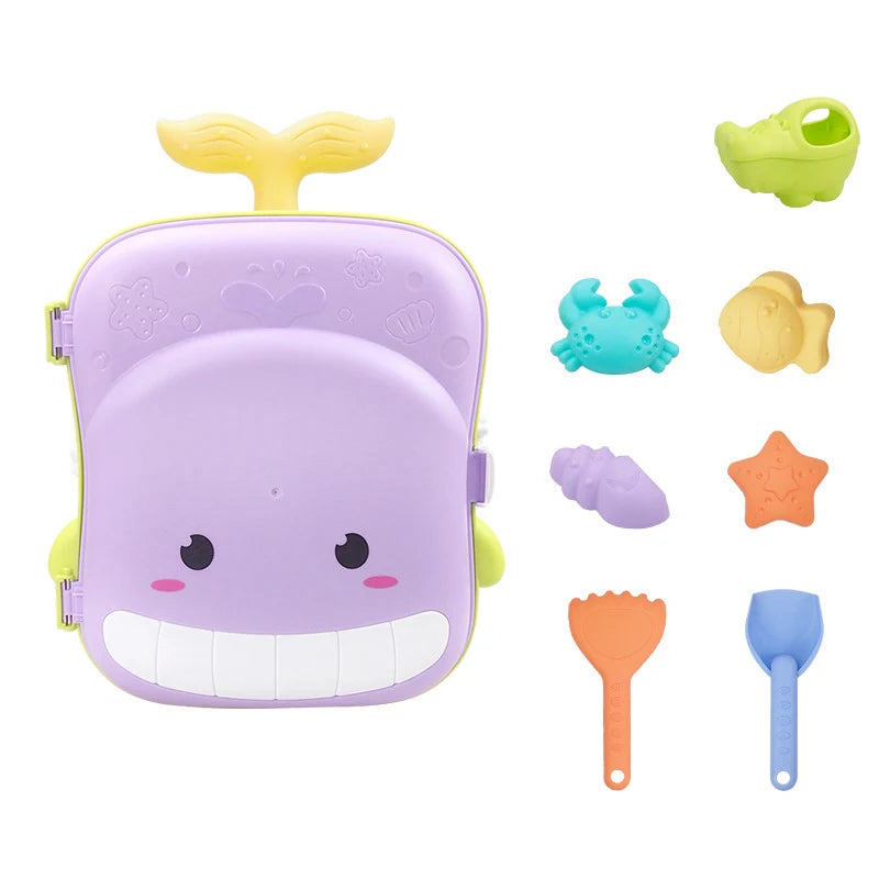 Kids Beach Toys Baby Beach Play Toys Sandbox Kit Summer Toys Beach Accessories Sand Water Game Tools Bath Toy For Baby by Smarsty