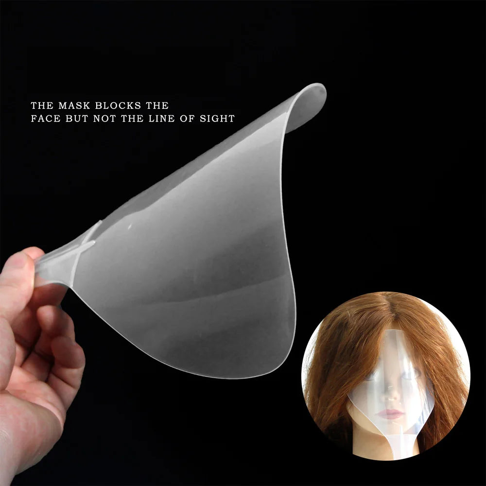Clear Plastic Face Shield for Haircuts and Salon Protection - Smarsty