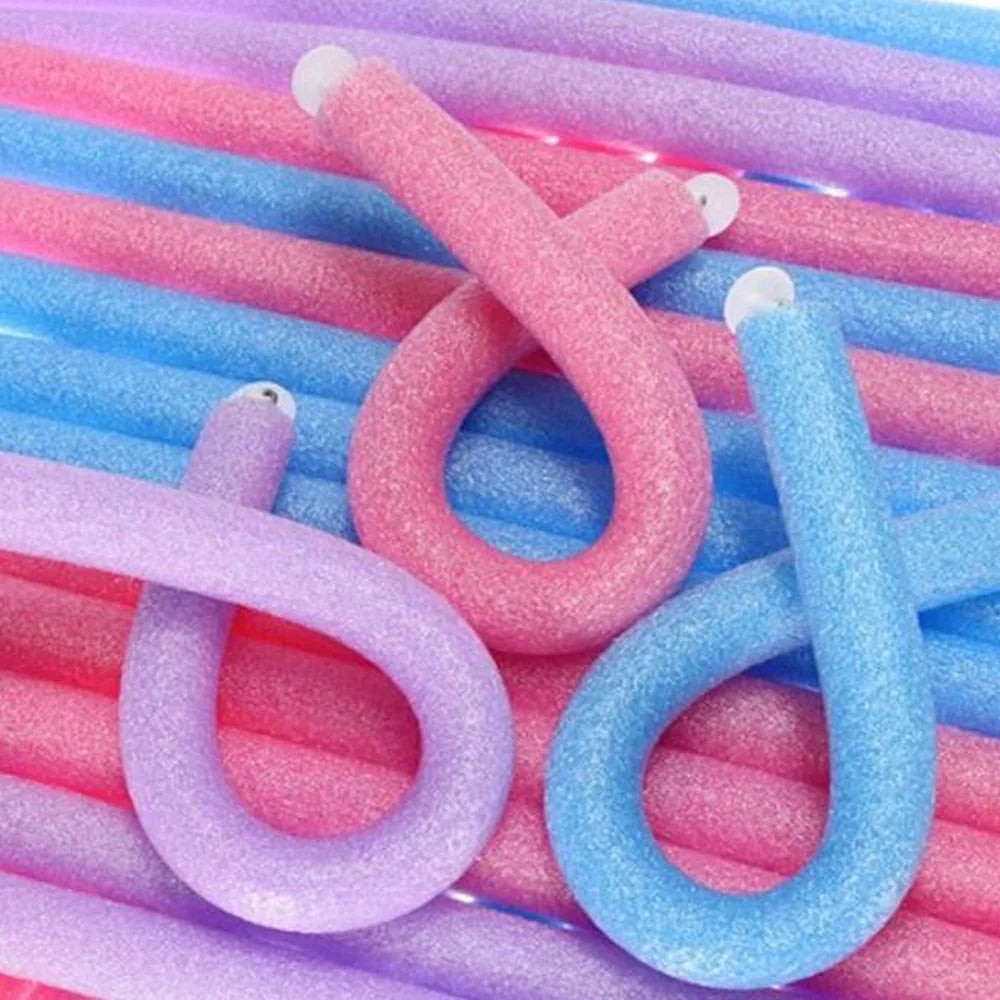 Colorful Sponge Curling Sticks for Gentle Hair Curls - Smarsty