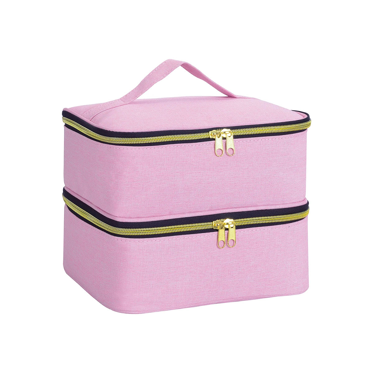 Nail Polish Organizer Double Layer Cosmetic Organizer Bag - Smarsty