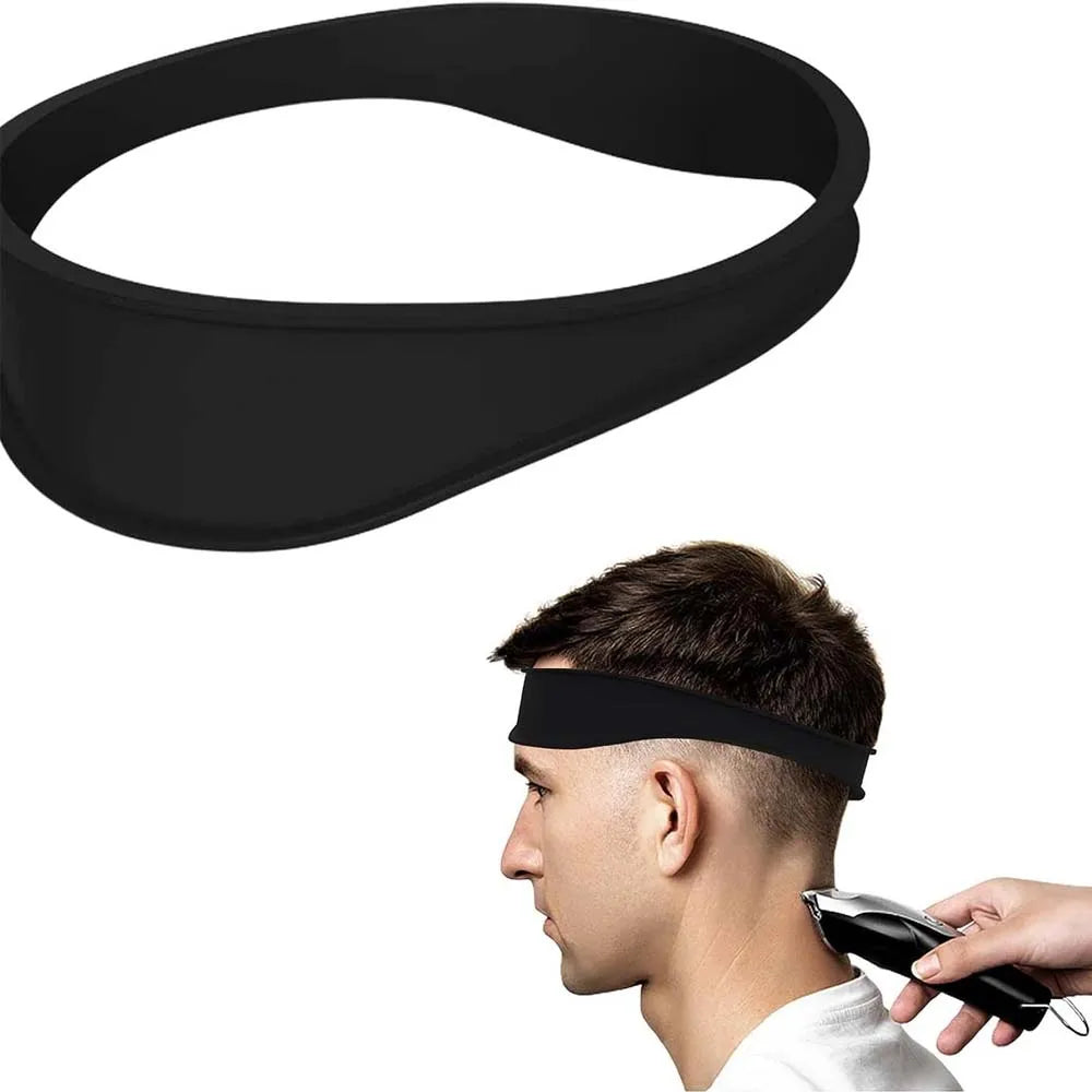 DIY Haircut Guide with Adjustable Silicone Neckline Template - Smarsty