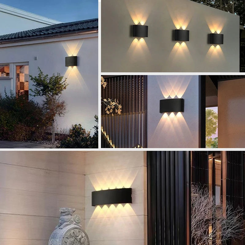 Waterproof Aluminum LED Wall Lamp for Indoor and Outdoor Use - Smarsty