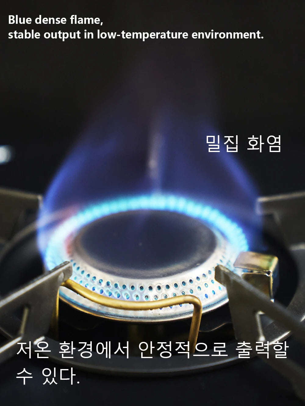 Pandatour Outdoor IGT Camping Stove Durable Copper Head Easy Equiped One-Touch One lick Ignite Table Stove Tourism Cooker Stove by Smarsty