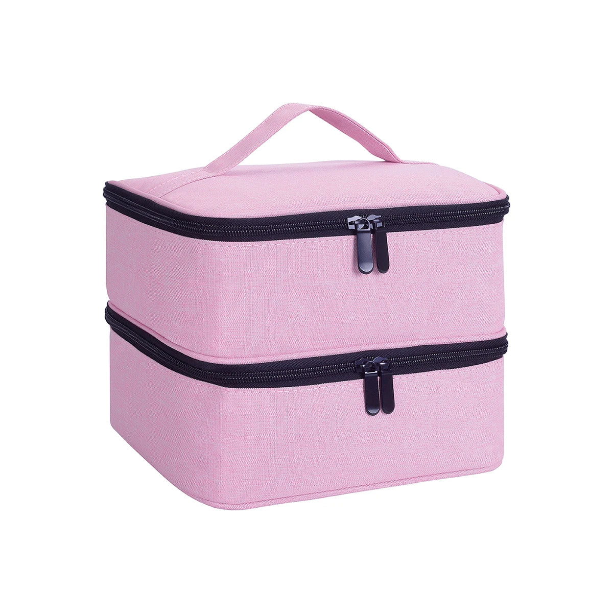 Nail Polish Organizer Double Layer Cosmetic Organizer Bag - Smarsty