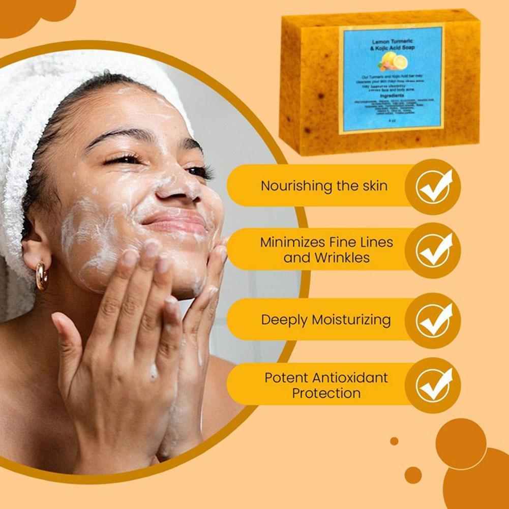 Handmade Turmeric Soap for Deep Skin Cleansing - Smarsty