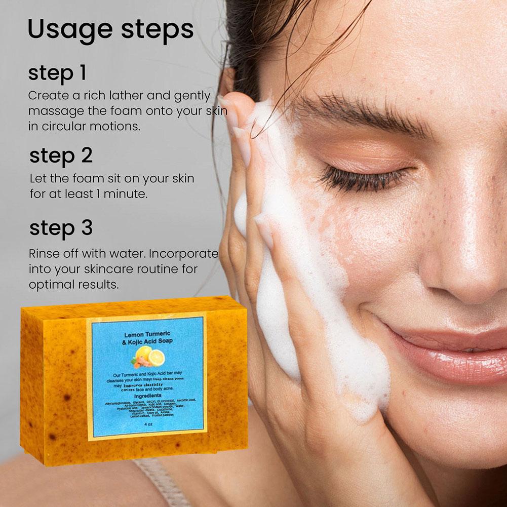 Handmade Turmeric Soap for Deep Skin Cleansing - Smarsty