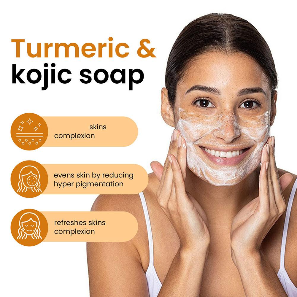 Handmade Turmeric Soap for Deep Skin Cleansing - Smarsty