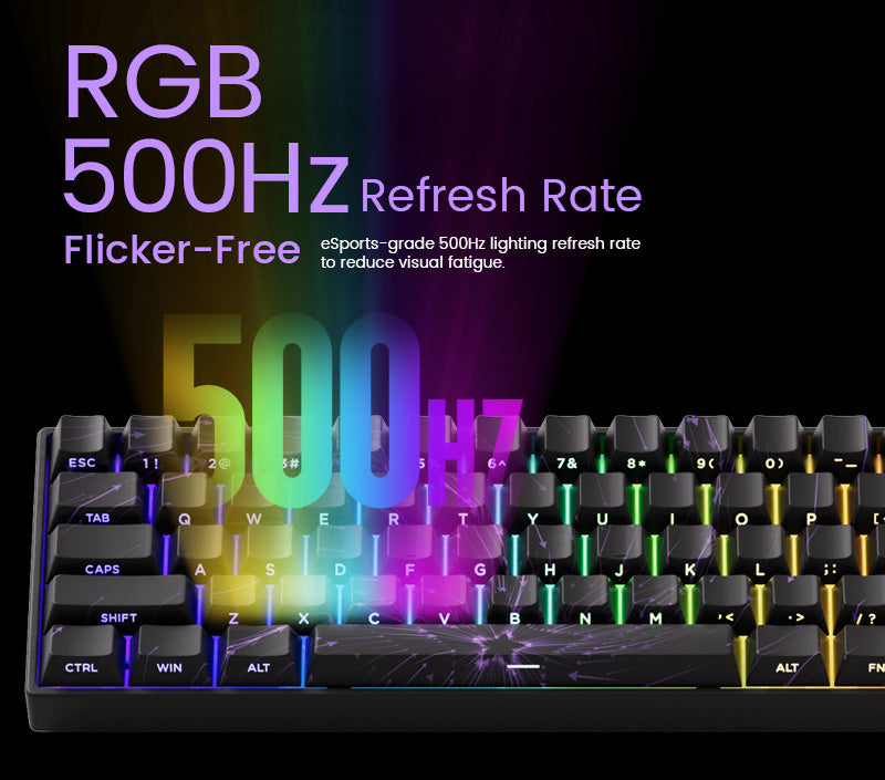 Mechanical Keyboard 60 Percent With Magnetic Switch ARGB