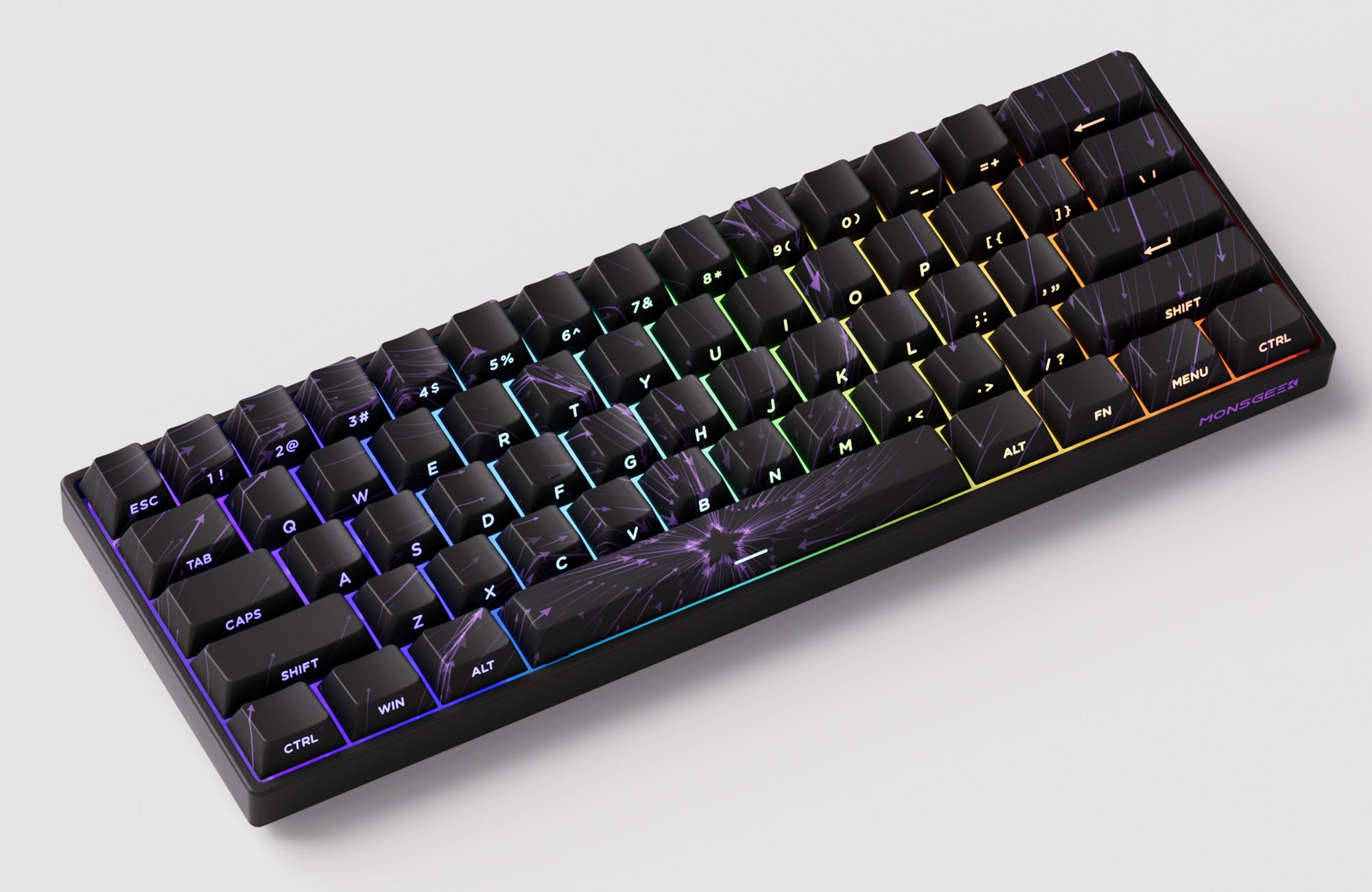 Mechanical Keyboard 60 Percent With Magnetic Switch ARGB