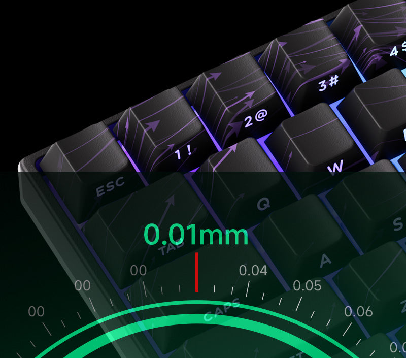 Mechanical Keyboard 60 Percent With Magnetic Switch ARGB