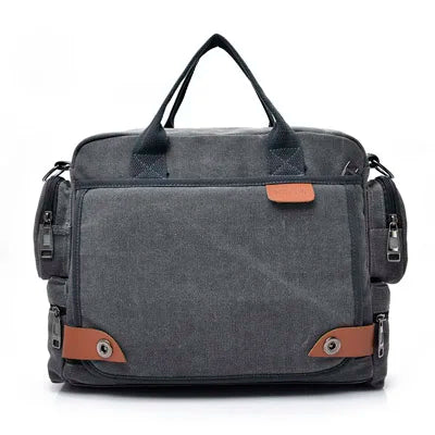 Mens Canvas Crossbody Bag For Travel And Everyday Use - Smarsty
