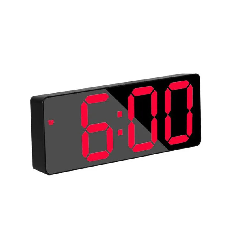 Acrylic Digital Alarm Clock with Voice Control Feature - Smarsty