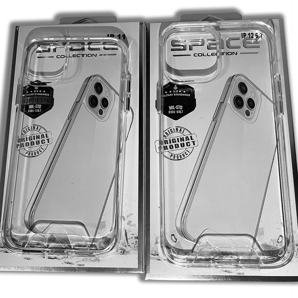 Smarsty Clear MagSafe Case for iPhone Pro Max and Regular Models -