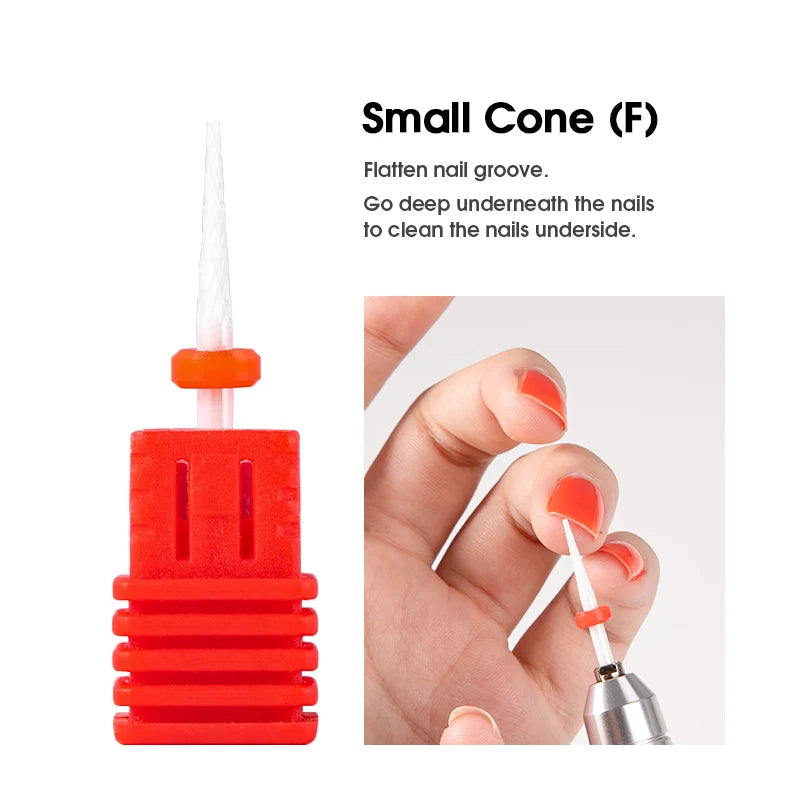 Electric Manicure Drill Bit with Ceramic Burr - Smarsty