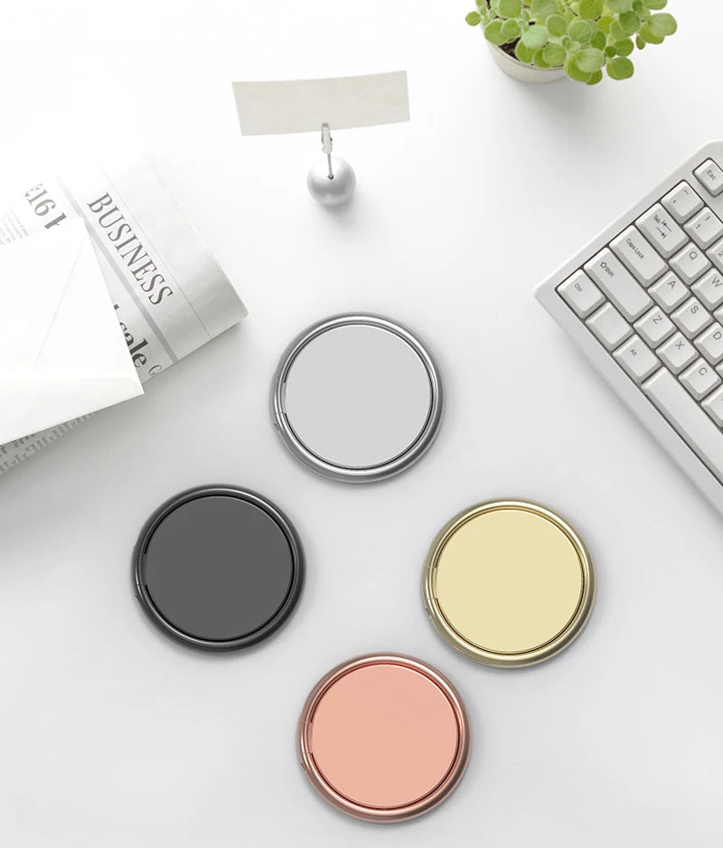Spin Rotatable Phone Holder With Magnetic Finger Ring Stand - Smarsty