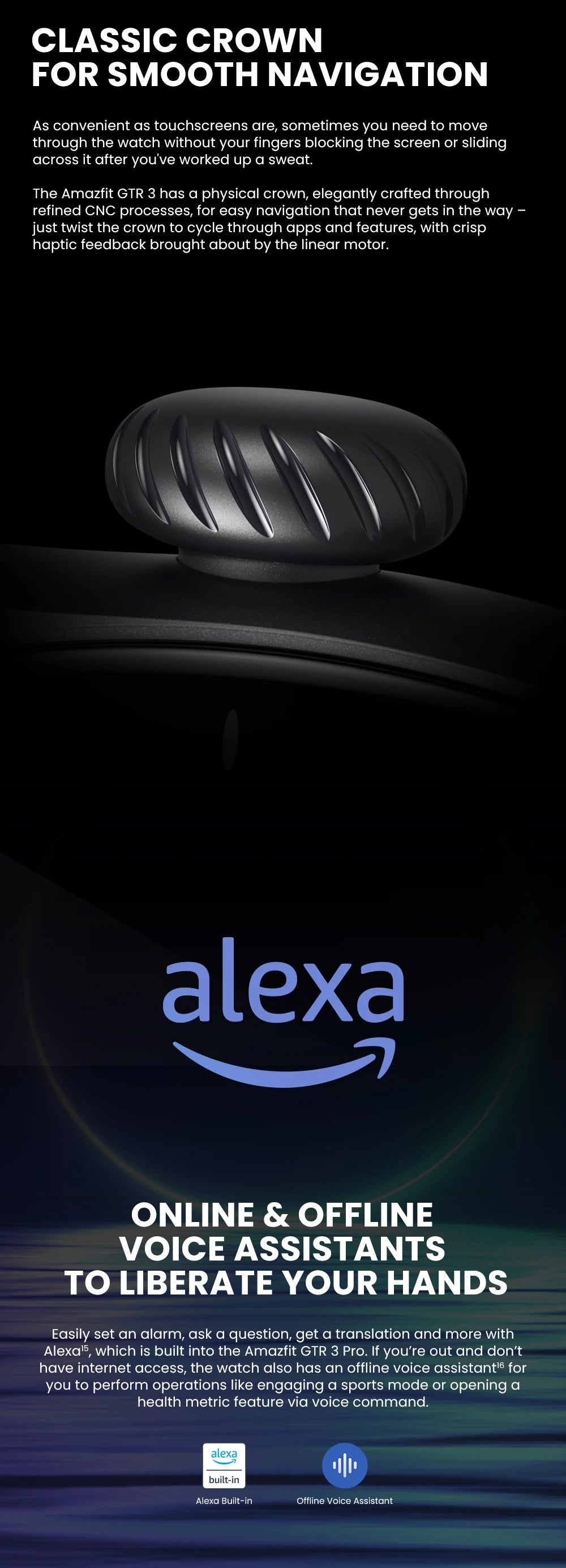 Amazfit GTR 3 Smartwatch with Built-in Alexa and GPS - Smarsty