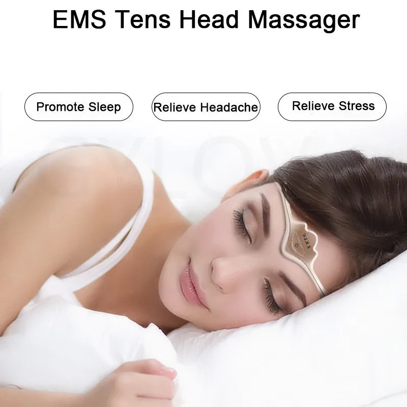 Queen Crown Electric Head Massager for Deep Sleep Relief - Smarsty