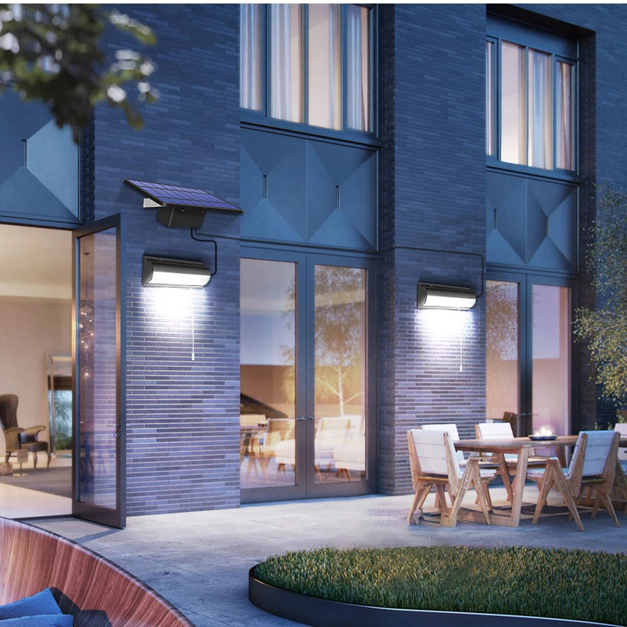 Upgraded Solar Pendant Lights with Auto On Off Feature - Smarsty