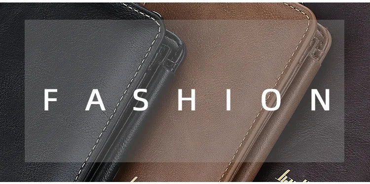 New PU Leather Men Wallets High Quality Zipper Short Desigh Card Holder Male Purse Vintage Coin Holder Men Wallets - Smarsty