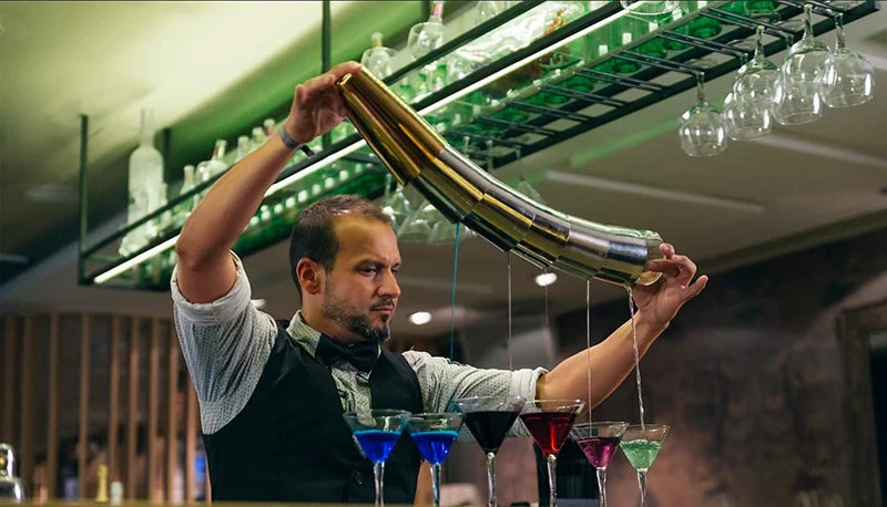 Professional Stainless Steel Boston Shaker Bar Set - Smarsty