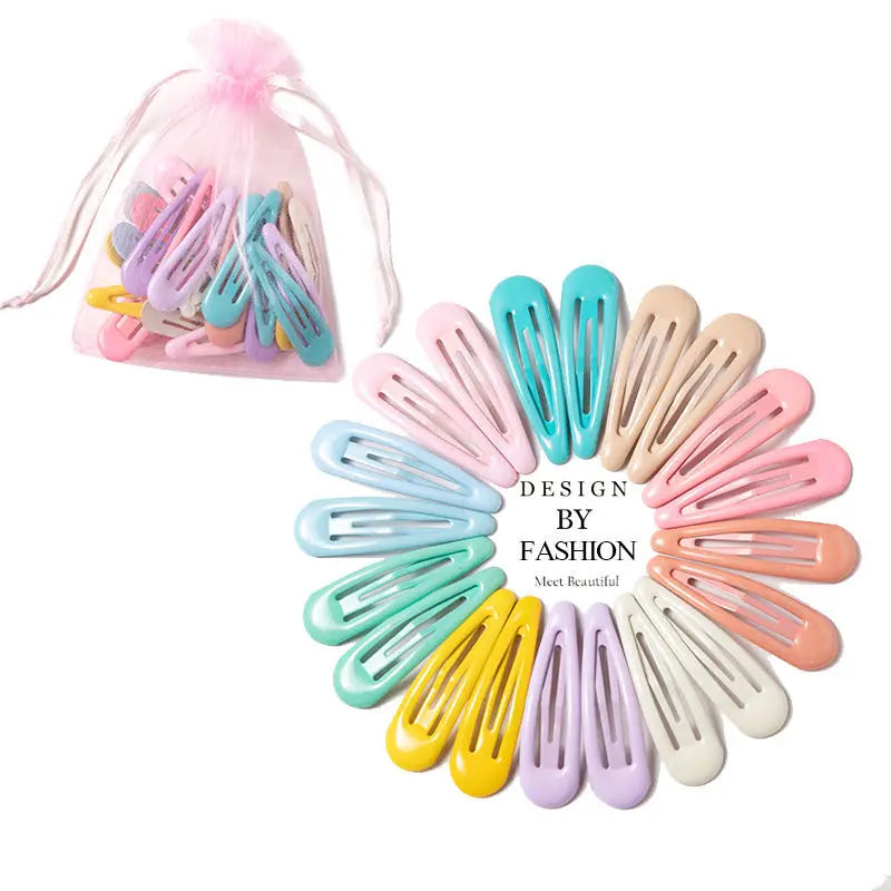 Colorful Waterdrop Shape Hairpins for Girls - Smarsty