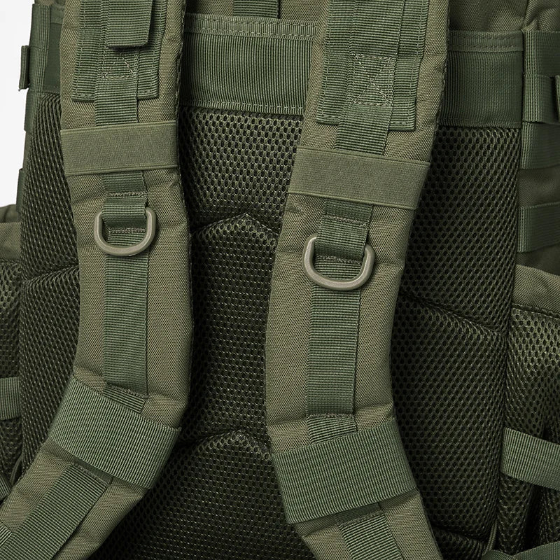 45L Tactical Backpack survival Bag Hunting MOLLE Backpack GYM For Men EDC Outdoor Hiking Rucksack Witch Bottle Holder - Smarsty