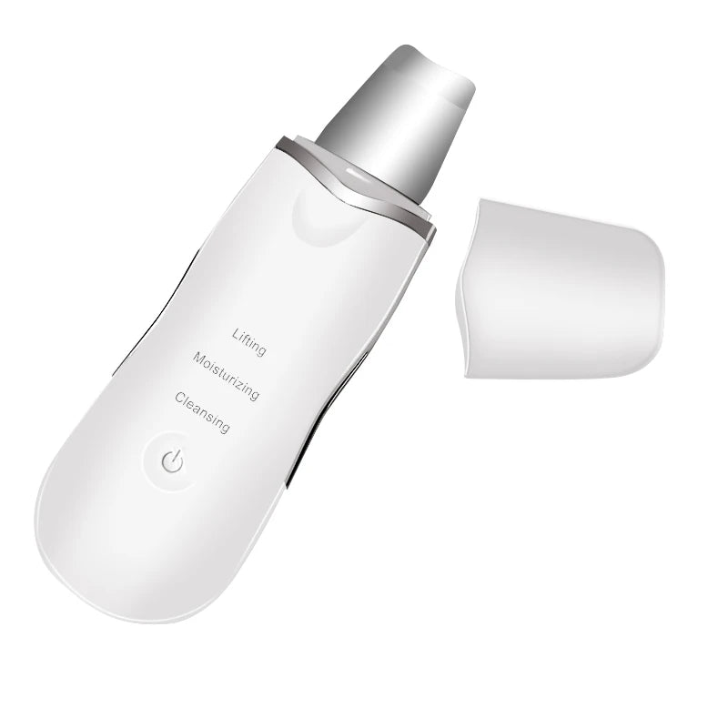 Ultrasonic Skin Scrubber for Deep Cleansing and Rejuvenation - Smarsty