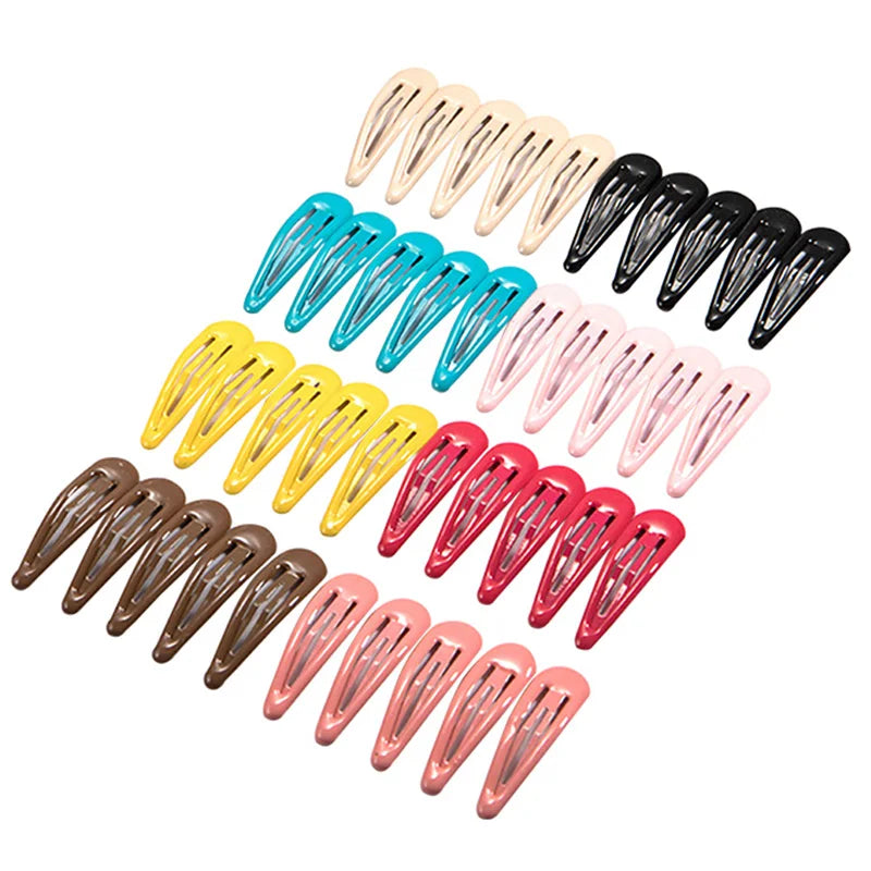 Colorful Waterdrop Shape Hairpins for Girls - Smarsty