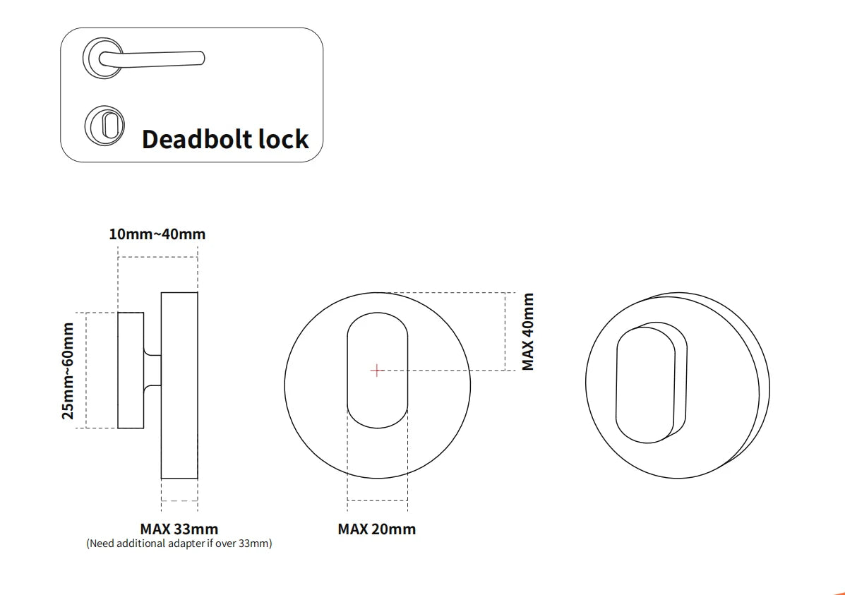 A1 Pro Bluetooth Smart Door Lock With Easy Installation - Smarsty