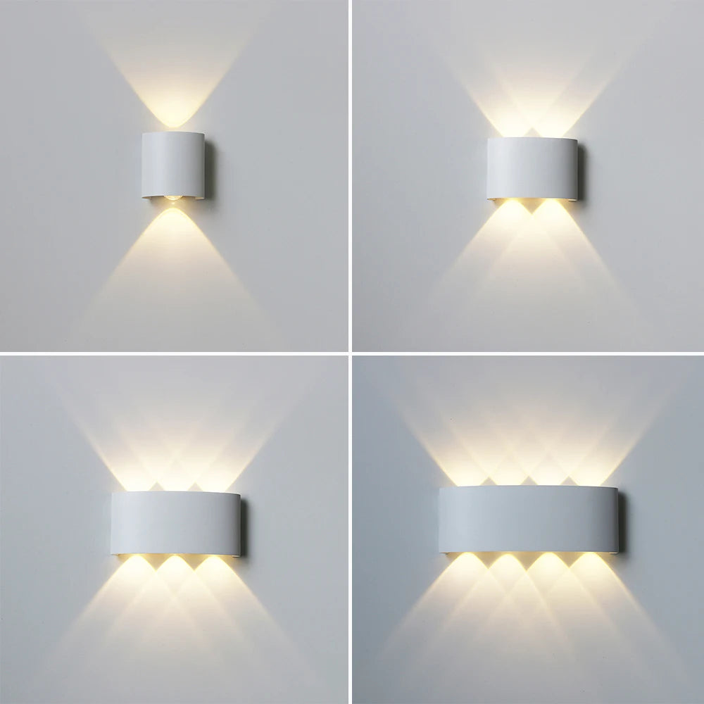 Outdoor Waterproof LED Wall Lamp for Stylish Illumination - Smarsty