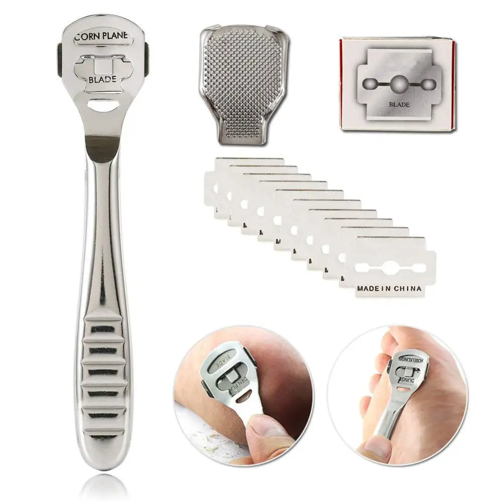 Stainless Steel Foot Callus Shaver for Smooth Skin - Smarsty