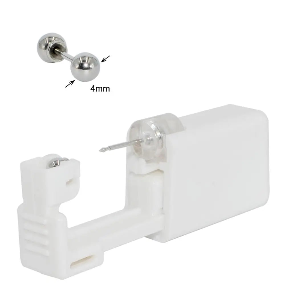 Sterile Surgical Steel Ear Stud Disposable Safe Ball - Smarsty