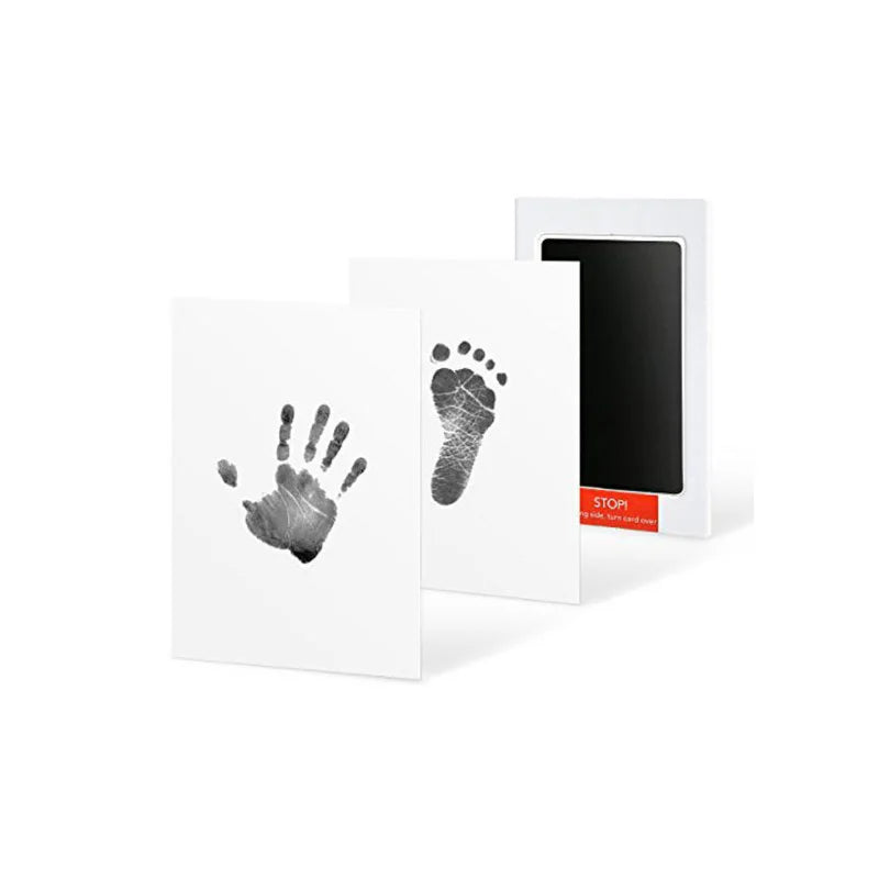 No Touch Baby Hand Footprint Kit Safe Ink Pad Souvenir - Smarsty