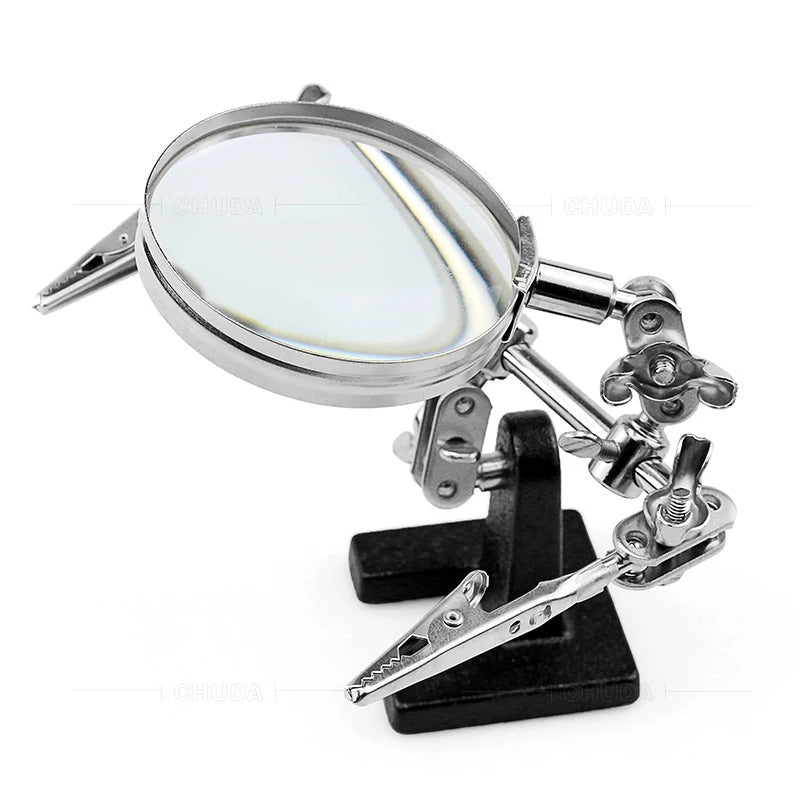Adjustable Clip Magnifier for Precision Soldering Repairs - Smarsty